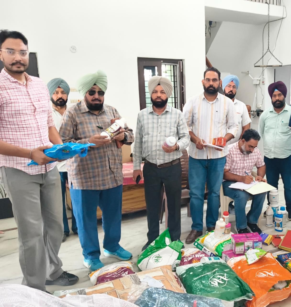 फरीदकोट में अवैध खाद व कीटनाशक यूनिट का पर्दाफाश, एफआईआर दर्ज