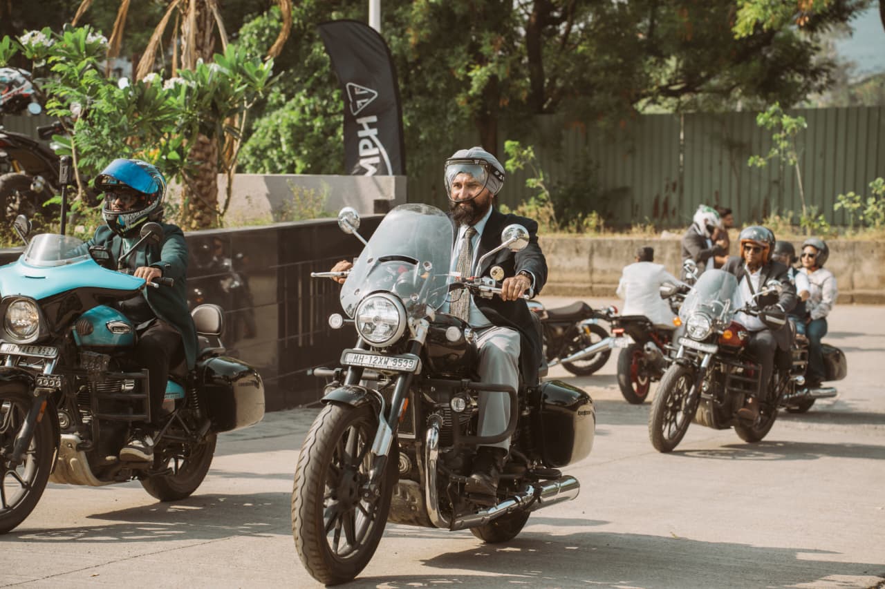ट्रायम्फ मोटरसाइकिल्स की Distinguished Gentleman’s Ride-2026 में रिकॉर्ड भागीदारी